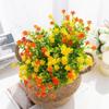 Mehrfarbige Künstliche Eukalyptusblumen Plastik-Eukalyptus-Strauß Innendekoration