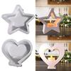 Hollowed Heart Silicone Candle Holder Mold Easy Demolding Tealight Holder Silicone Molds for Resin Craft Home Decoration