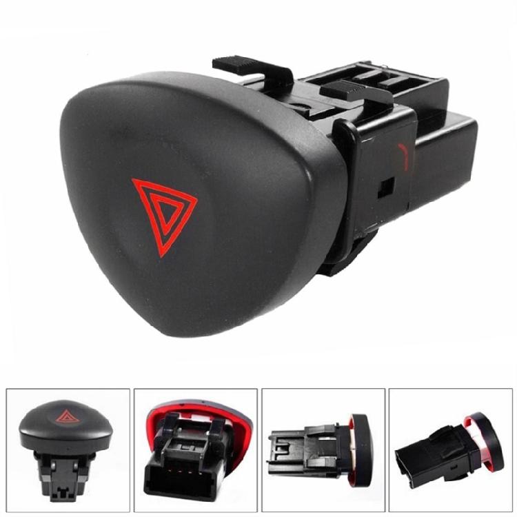 Replacement Automotive Accessory Hazard Warning Light Switch Button Emergency Light Switch Button 8200060036 8200442723