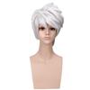 Main Saint Daqi Kakashi Silver Grey Sky-High Curly Ninja Anime Wig