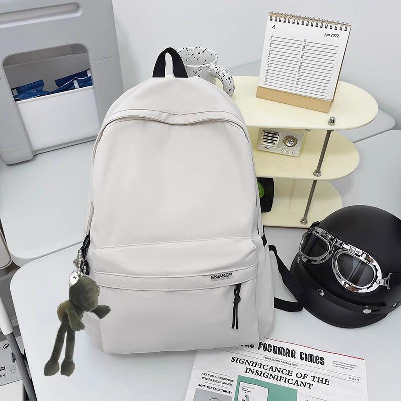 Girls' Fashion College-Style Backpack: Large Capacity, Casual Travel, Junior High School, or Couples