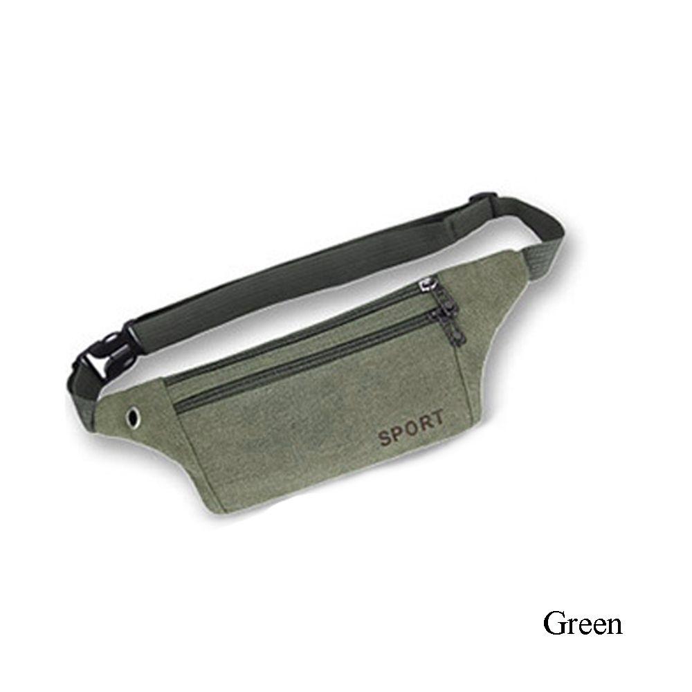 New Fashion Women/Men Waist Packs Multi-Pockets Fanny Pack Pouch Hip Purse Satchel Canvas Belt Bags Casual Wallet