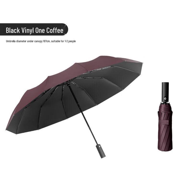QiQiao Fully Automatic 10-Rib Reinforced Oversized All-Weather Umbrella