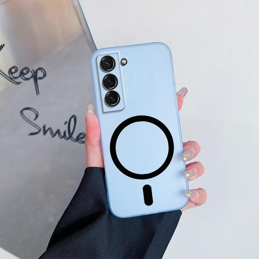 Case for Samsung Galaxy S22+,S22,S21 FE,S21,S21+ Premium Magnetic Matte Phone Casing Protection Cover