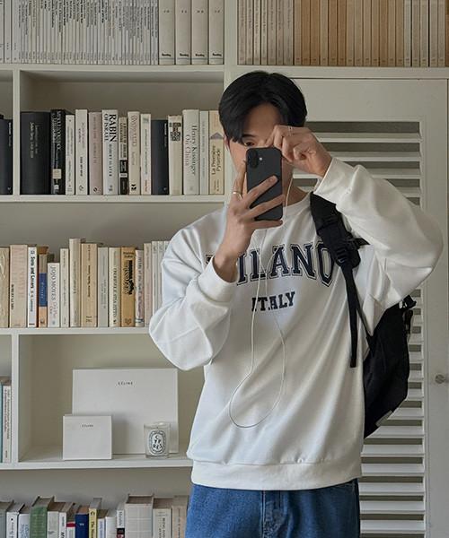 BYMONO [Big Sizes M-6Xl] Mono Soft Milano Sweatshirt