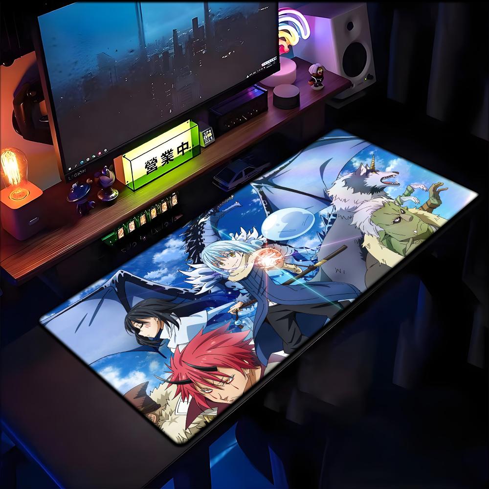 Anime Die Zeit, als ich als Schleim wiedergeboren wurde Mauspads Rimuru Shuna Shion Mauspads Computer Tastaturauflage Zubehör Schreibtischunterlage 800x400x2mm