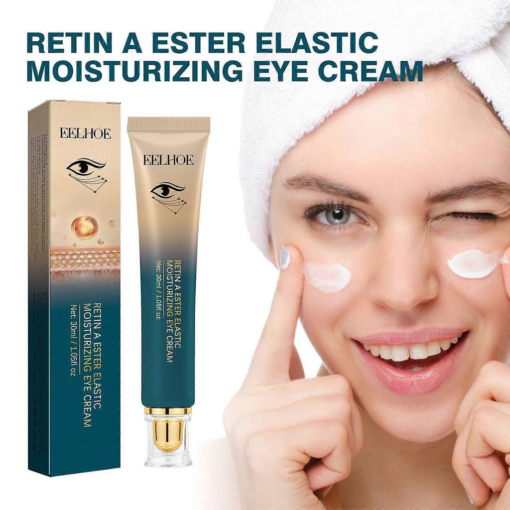 Limited time!!Eelhoe Elastic Moisturizing Eye Cream Gently Hydrates The Skin Around The Eyes, Providing A Soft And Moist Care For Daily Eye Care