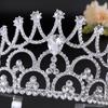 Bridal Baroque Large Crown Rhinestone Hair Accessories Queen Luxury Crown Wedding Headdress Accessories Headband