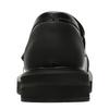 Men's Genuine Leather Slip-On Loafers, Classic Black Casual Shoes for Business & Daily Wear, Unisex Comfortable Footwear Size 36