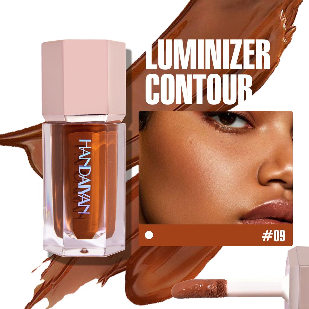 High-gloss Repairing Liquid Deepens The Shadow of The Face Pearlescent Waterproof Brightening Liquid Eye Shadow