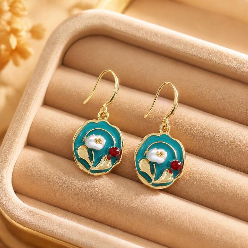 Pendant earrings for women's jewelry