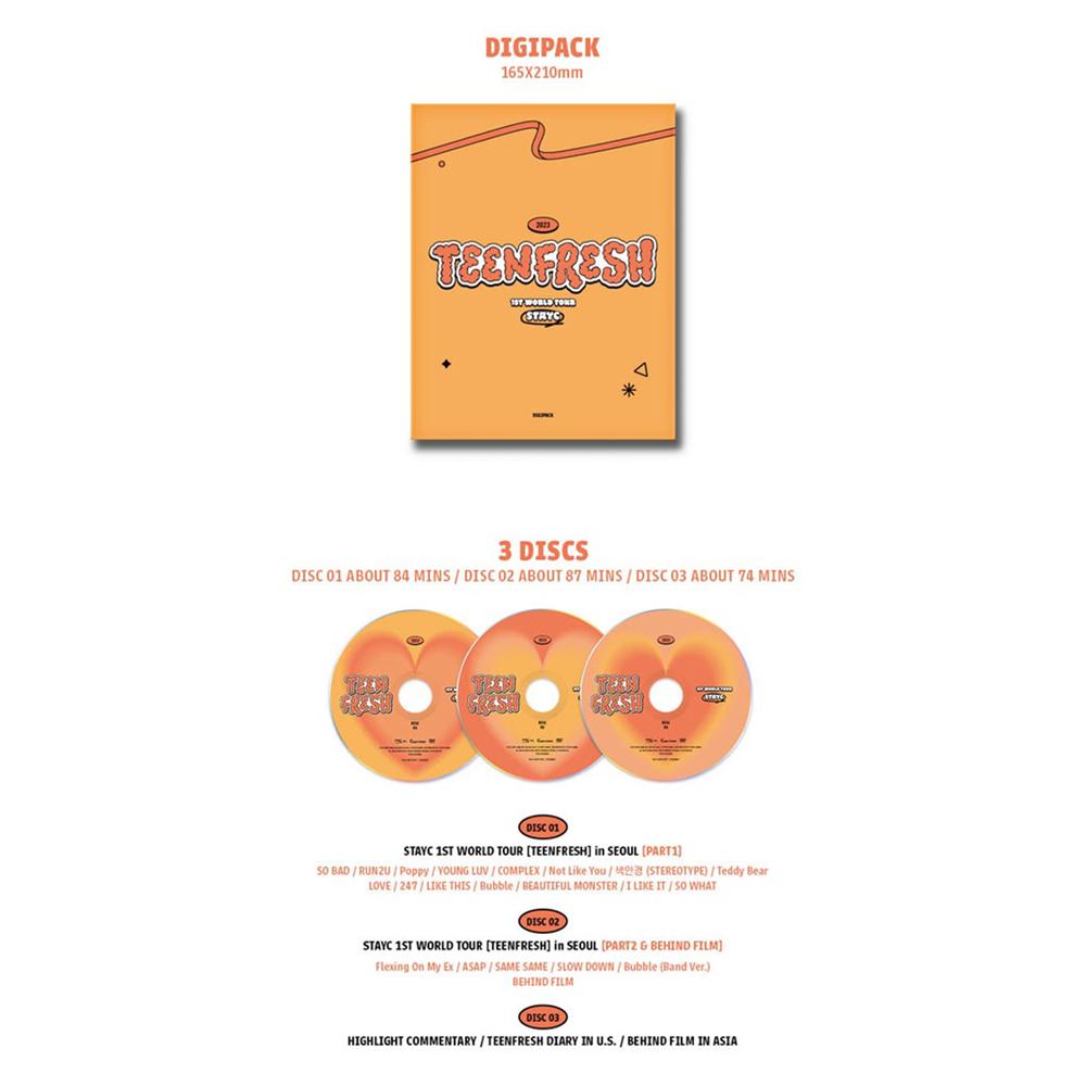 STAYC 1st World Tour [TEENFRESH] DVD
