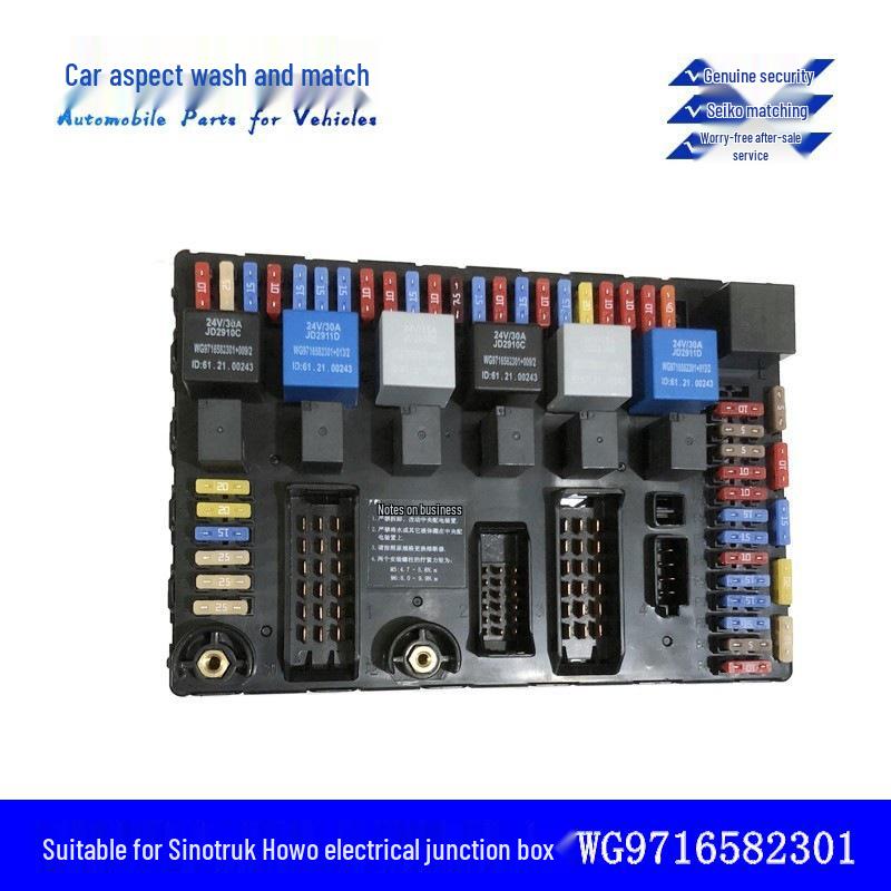 Sinotruk Howo Electrical Junction Box Assembly and Fuse Box WG9716582301