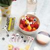 10Pcs/Set Mini Skewers Cute Cartoon Eyes Kawaii Lunch Bento Box Food Fruit Picks Fork Sticks Buffet Sandwich Toppers Decor Fork
