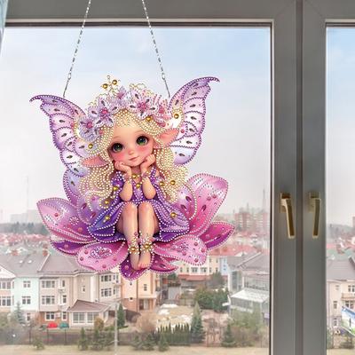 Acryl 2D Flachdruck DIY 5D DIY Diamantkunst Tischdekorationen Diamantmalerei Desktop-Dekorationen Schlafzimmer Tischdekoration