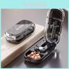 Portable Pill Cutter With Precise Quarter Split For Medicine Dispensers