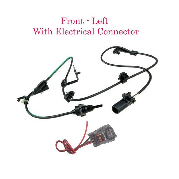 ABS Wheel Speed Sensor & Connector Front Right Fits Toyota Yaris 2011-2018
