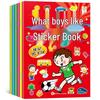Whole Brain Development Sticker Book for Ages 0-6: Dress-Up & Concentration Training