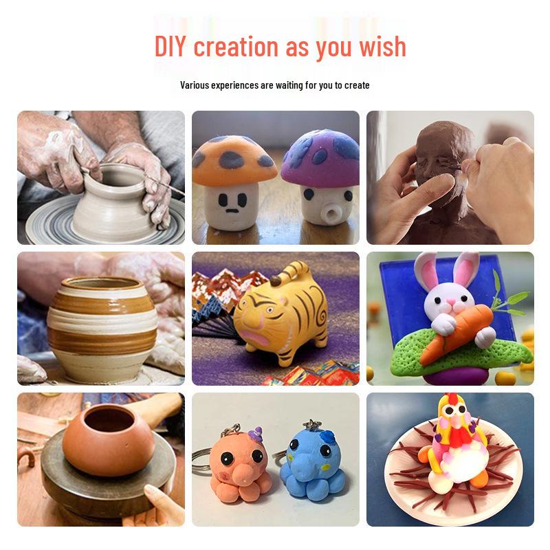 8-Piece Handcrafted Clay Pottery Sculpting and Modeling Tool Set