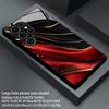 2D Pattern Phone Case for Samsung S26 S25 S24 S23 S22 S21 S20 A55 A54 A53 Tempered Glass Protective Cover