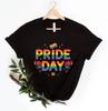Pride Day Shirt,LGBTQ+ Shirt, Rainbow Flag Shirt,Gay Pride Shirt Unisex T-Shirt
