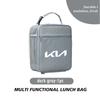 LRVA9 For KIA Car Logo Bento Box Organiser Single Shoulder Lunch Storage Bag Ceed Sportage Rio K5 K2 Optima Cerato Venga Sedona