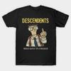 Asiatische Größe Baumwolle Unisex T-Shirt Druck T-Shirt Descendents T-Shirt No-Cut Print Reguläre Passform