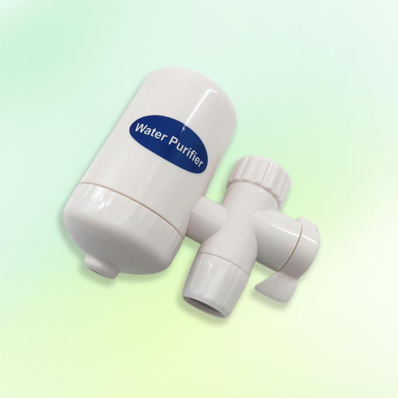 Küchenarmaturfilter Keramikwasserreiniger Lebensmittelqualität BPA-frei Wasserhahnfilter für den Haushaltsküchenspülbeckengebrauch