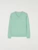 BEMUSE MANSION Bemuse V-Neck Knit - Mint