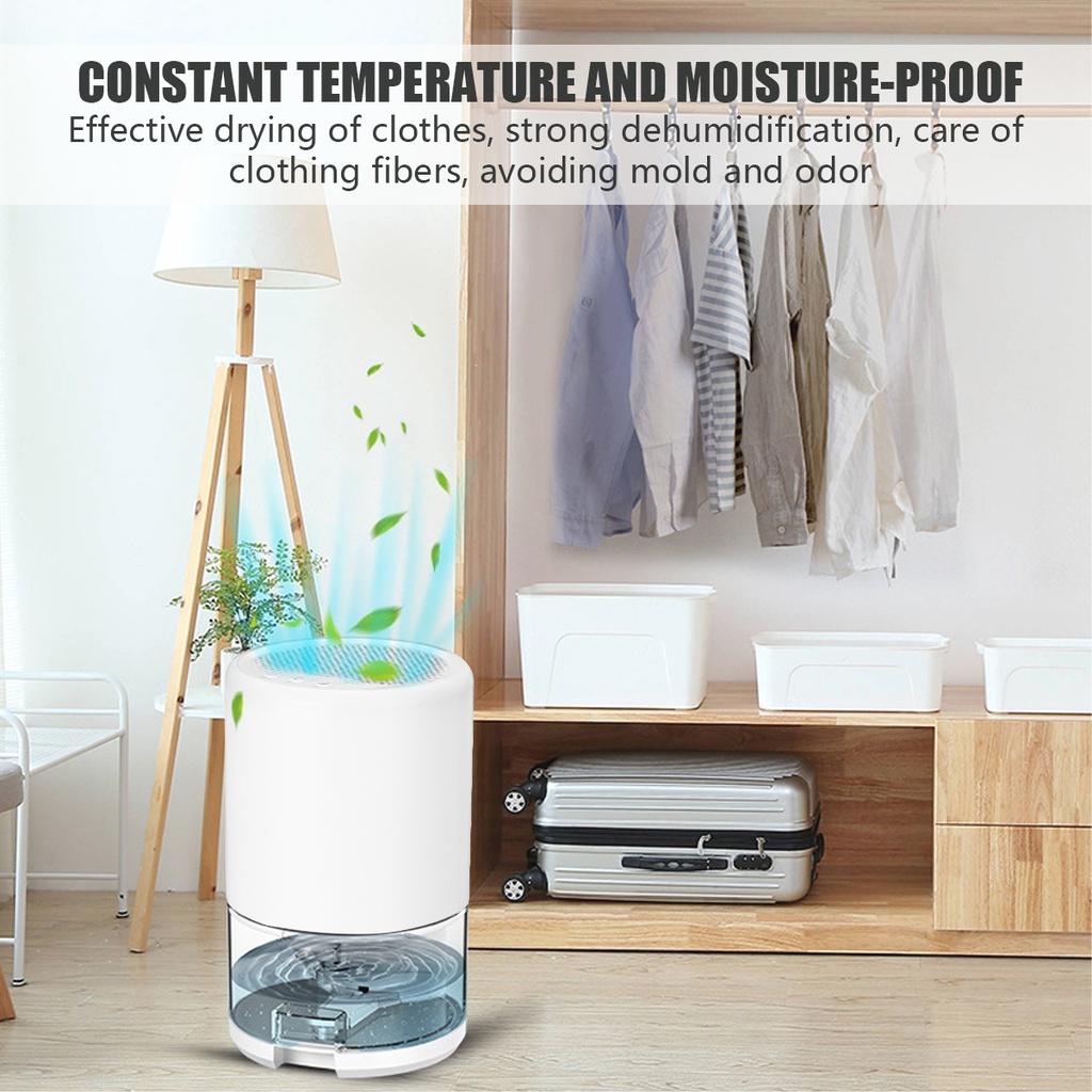 3 IN 1 45W Recyclable Air Dryer Air Cleaner for Home Wardrobe 1000ml Water Tank Home Electric Air Dehumidifier
