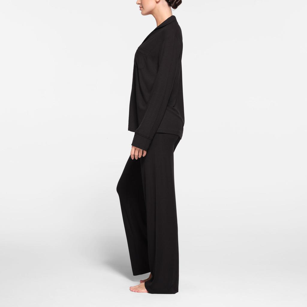 SKIMS Soft Lounge Sleep Set Women Sleepwear Onyx Agate AP-SET-0600-ONX