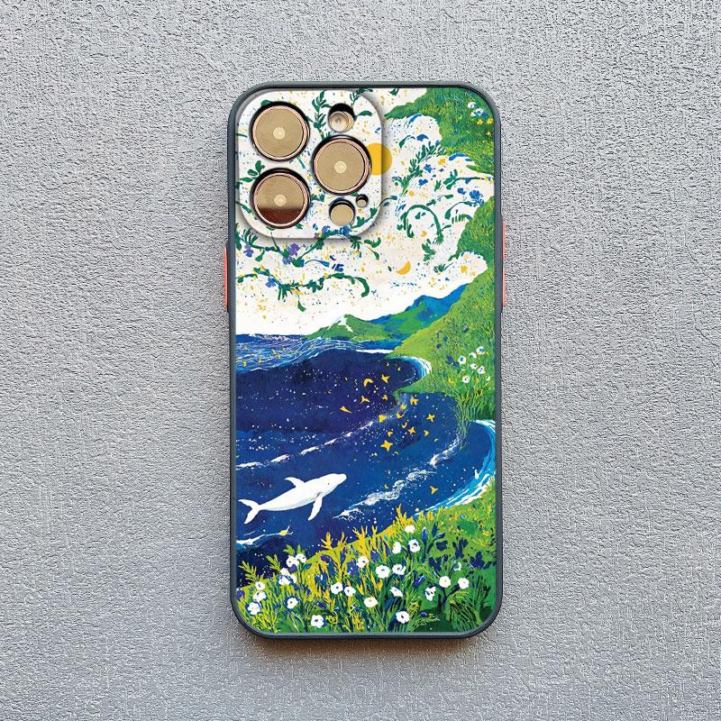 The Little Prince Starry Sky Phone Case For iPhone 17 16 15 14 Pro Max Plus 13 12 11 Pro Max Mini XR XS X 7 8 SE2 Shell Fundas