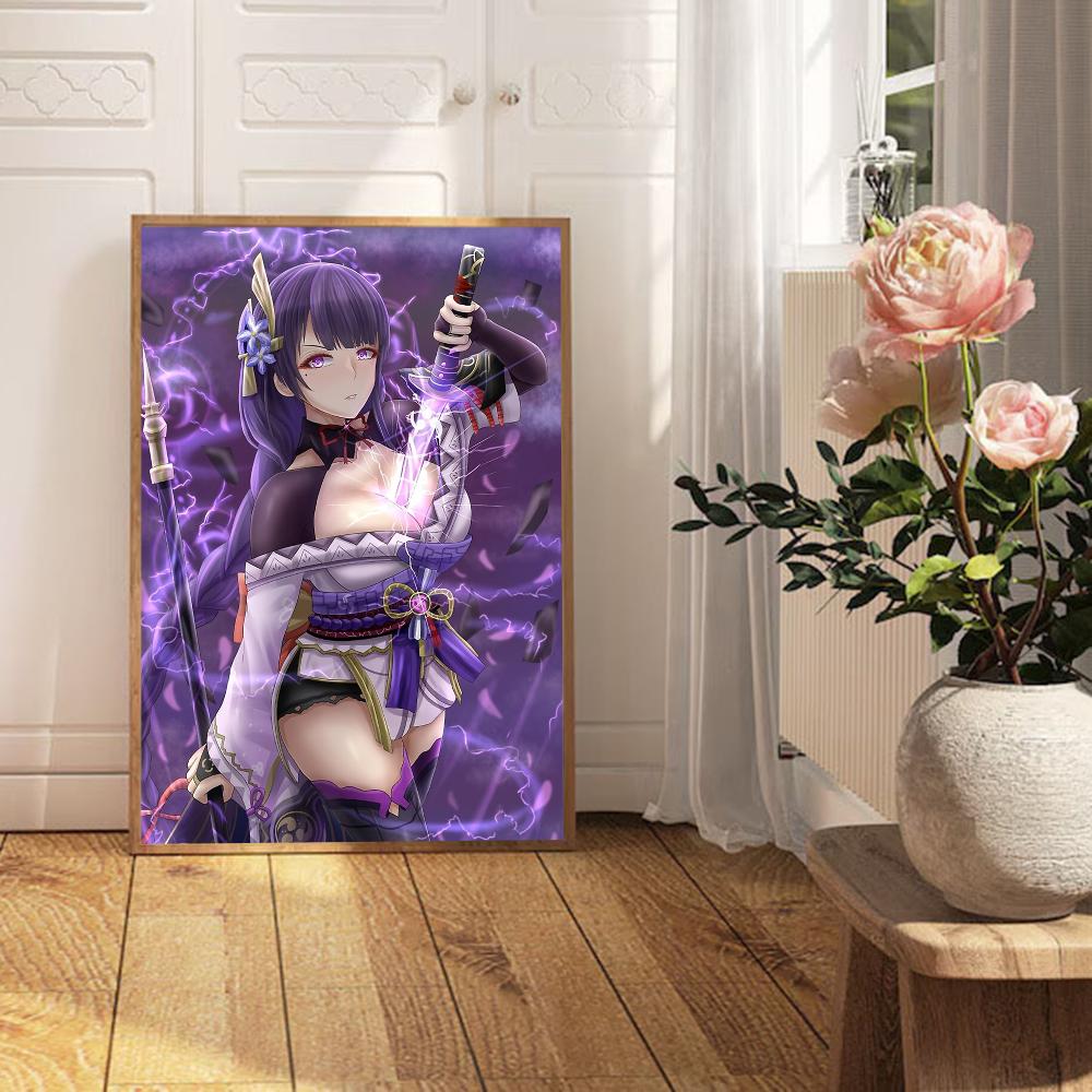 Genshin Impact Good Quality Prints And Posters Whitepaper Prints Posters Artwork Wall Decor