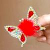 Headwear, Children's Agile Butterfly Hair Clip, Mink Fur, Delicate and Moving Butterfly, Duckbill Clip, Hairpin, Butterfly