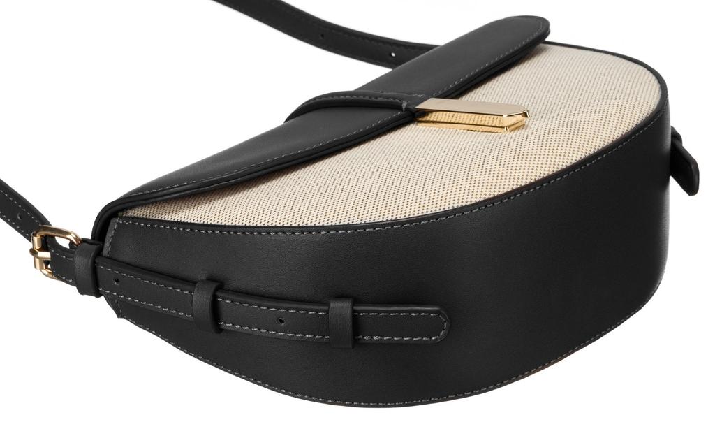 PTN CAN-03-5778 Nat-Black Canvas Bag