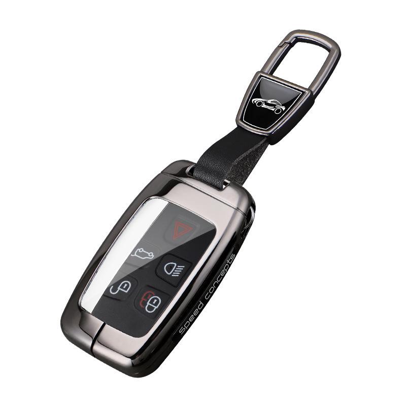 Land Rover & Jaguar Car Key Cover: Fits Range Rover, Discovery, Sport, Freelander, Evoque, Defender, Velar - Protective Shell Case