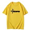 NOFS Printed Street Fashion Casual Summer Tops Men and Women New Loose Round Neck T-shirt Comfortable Tops