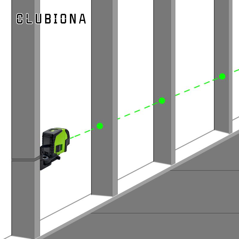 Portable Laser Meter 360° 2‑Line 1‑Point Leveling Tool for Architecture Building Portable Laser Meter 360° 2‑Line 1‑Point Leveling Tool for Architecture Building