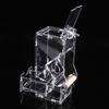 1Pc New Fashionable Acrylic Pet Birds Seeds Food Feeder Cage Toy Transparent