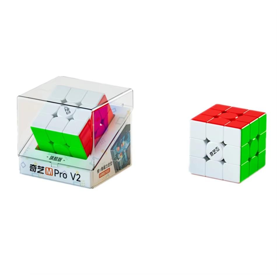 QiYi M Pro 2X2 3x3 4X4 Series Magnetic/ Maglev UV Magic Cube Educational Toy 3x3 Magic Cube Maglev Positioning Cubo Magico