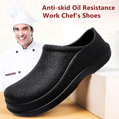 Neue Herren EVA Kochschuhe Rutschfest Ölfest Herren Koch Arbeitsschuhe Outdoor Wasserdicht Herrenschuhe Mode Lässig Gartenschuhe