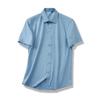 Business Casual Bamboo Fiber Non-Ironing Anti-Wrinkle Shirt Men's Short Sleeve Summer 2024 New Coat Export Stretch Shirt