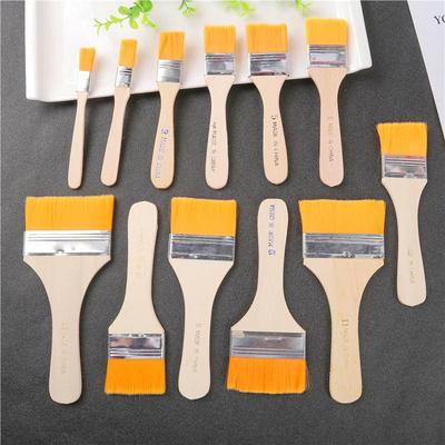 Nylon & Hog Bristle Multi-Use Brush Set for Painting, Barbecue & Cleaning
