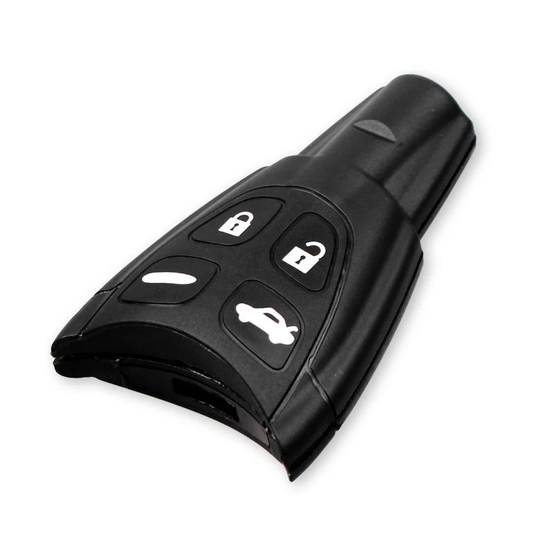 Car Styling Case Smart Key Shell For Saab 93 95 9-3 9-5 Button Keyless Entry 4 Buttons Remote Keys Shell Case