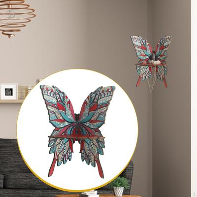 Schmetterling Eckregal Ausstellungsständer Dekoration Ornament Wandkunst Dekorationsständer Schwebend