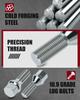 cciyu 20pcs 12x1.25 Lug Bolts Silver Wheel Lug Shank 28mm for Jeep Renegade Fiat Jeep Compass Cherokee