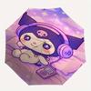 Cute Character Automatic Opening and Closing Parasol Compact Travel umbrella with 8 Ribs for Women and Men Ideal Birthday/Christmas Gift, Ou