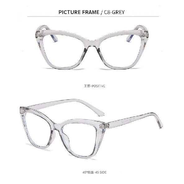 Cat Eye Blue Light Blocking Reading Glasses For Women Full Frame Glasses New