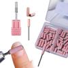 1/50Pcs 3.1Mm Nail Mini Sanding Ring Bands Nail Art 120/240 Grit Small Sand Circle Sharp Sand Carving Removal Manicure Tool