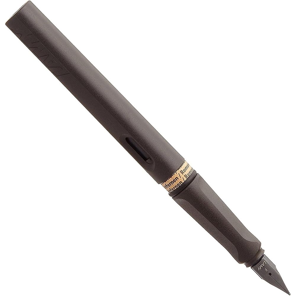 LAMY Ramy Safari Safari Fountain Pen Charcoal Black Size B (Bold) [Parallel Imported]